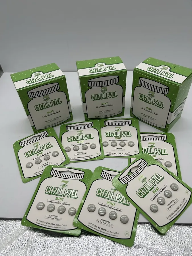 THCCarts ASTRO 7 CH7LL P7LL 7-HYDROXYMITRAGYNINE TABLETS