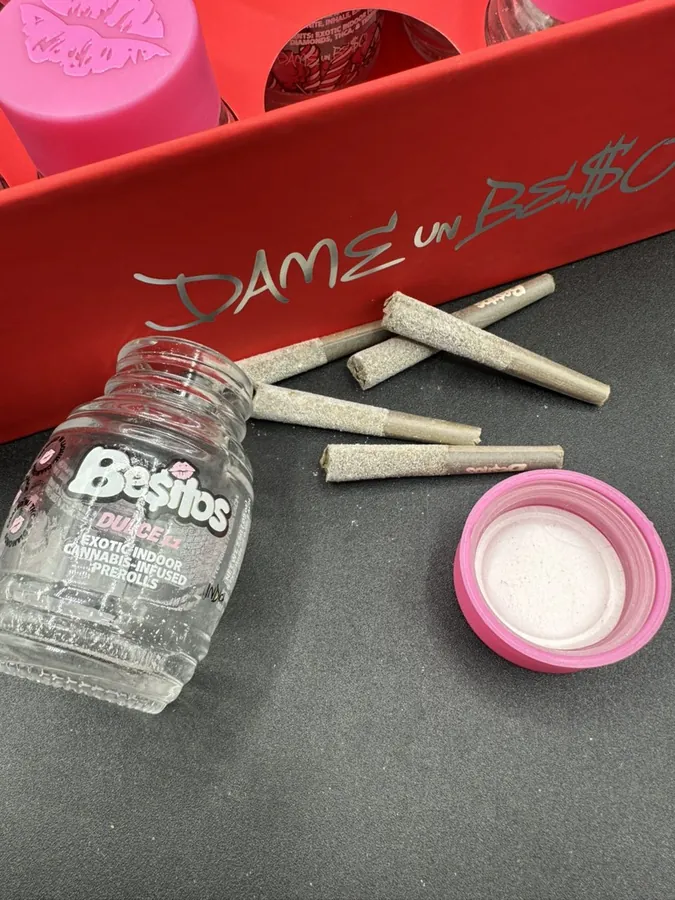 THCCarts Besitos Exotic Indoor Cannabis-Infused Pre Rolls
