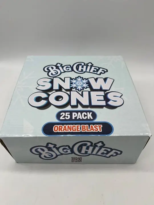 THCCarts Big Chief Snow Cone premium flower infused prerolls 2.5g