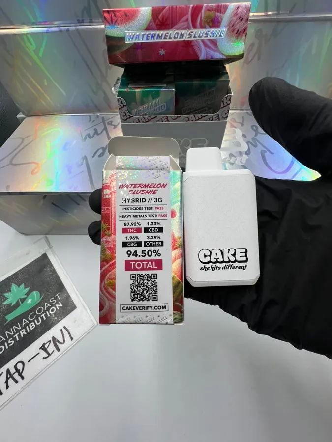 THCCarts Cake 3G Disposable – Premium Vape
