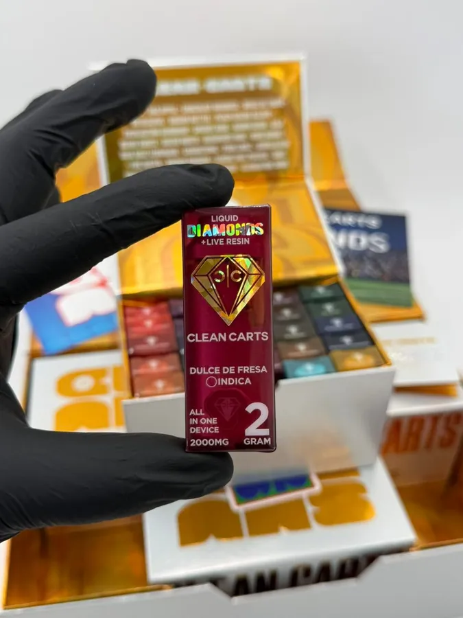 THCCarts Clean Carts FIFA Disposable 2G