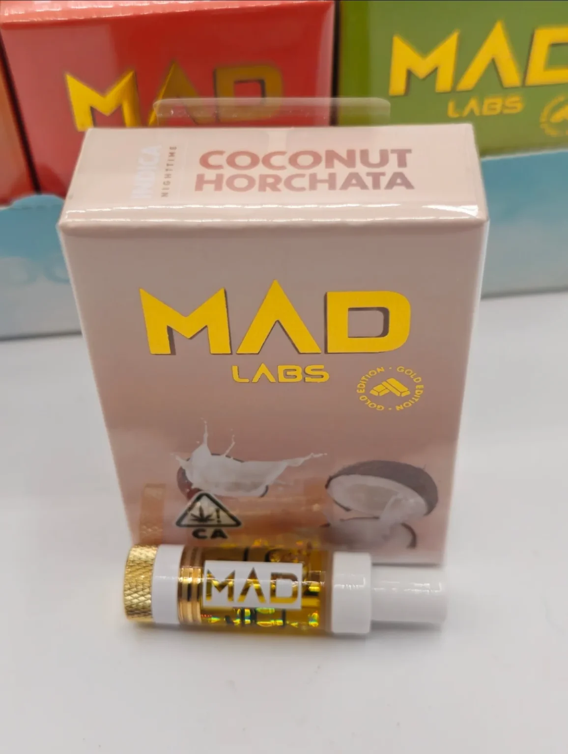 THCCarts COCONUT HORCHATA (SATIVA)| 2 GRAM CARTRIDGE