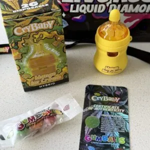 THCCarts Crybaby Disposable 2G – Baby Bottle Edition