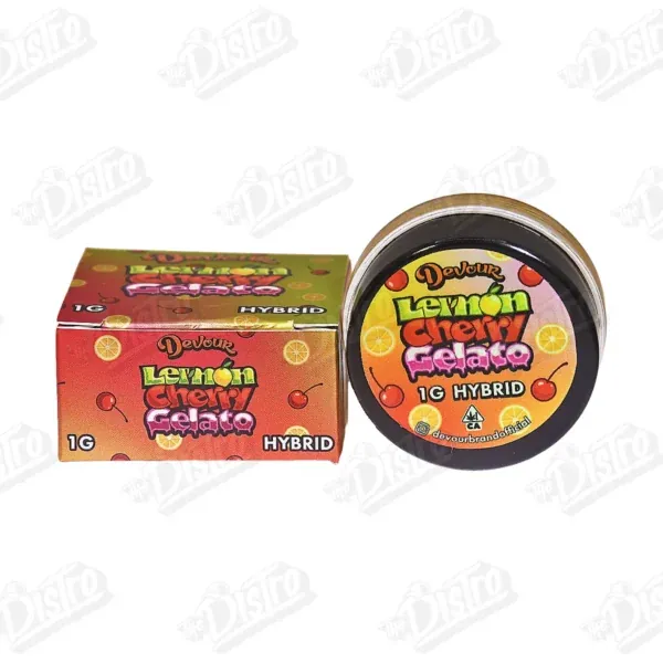 THCCarts Devour Badder Lemon Cherry Gelato