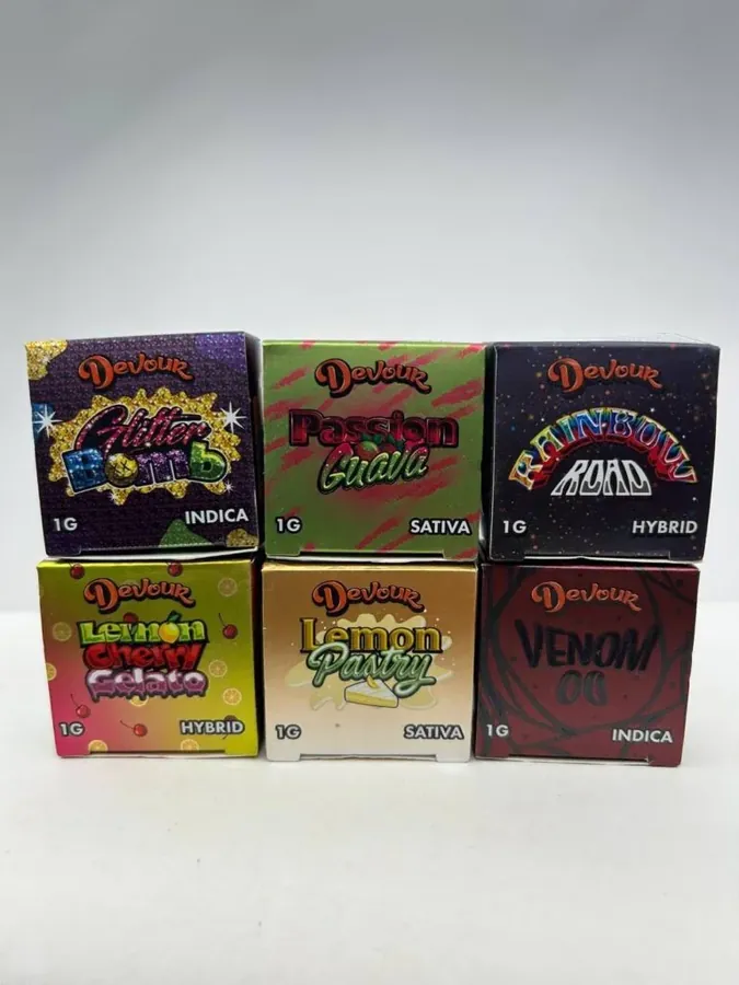 THCCarts Devour Badder Passion Guava (1g)