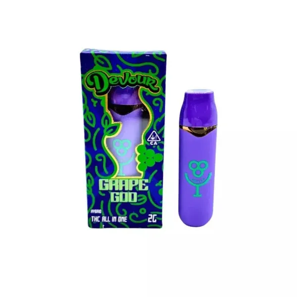 THCCarts Devour Ghost Train 2g Disposable Vape