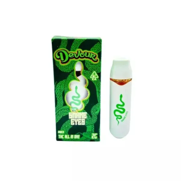 THCCarts Devour Grape God 2G Disposable THC All-in-One Vape