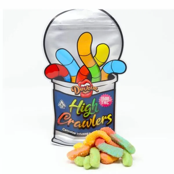THCCarts Devour High Crawlers 1500mg