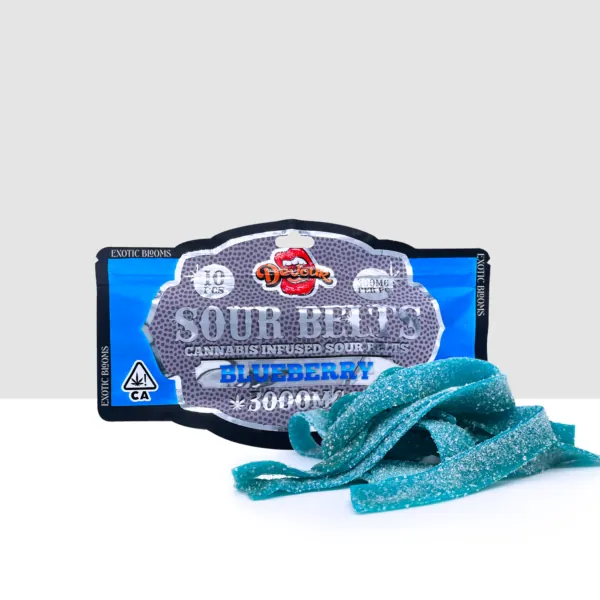 THCCarts Devour Sour Belts 3000mg