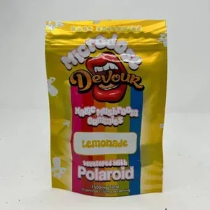THCCarts Devour X Polaroid Microdose Gummies