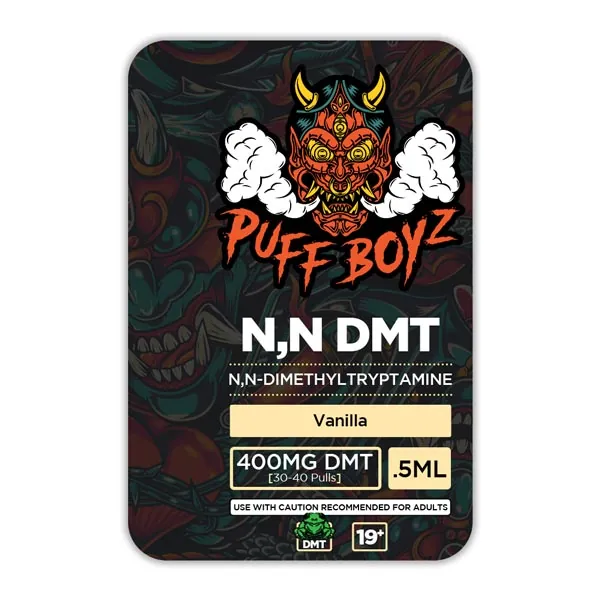 THCCarts DMT NN .5ML(400MG DMT) Puff Boyz Vanilla – Deadhead Chemist Store
