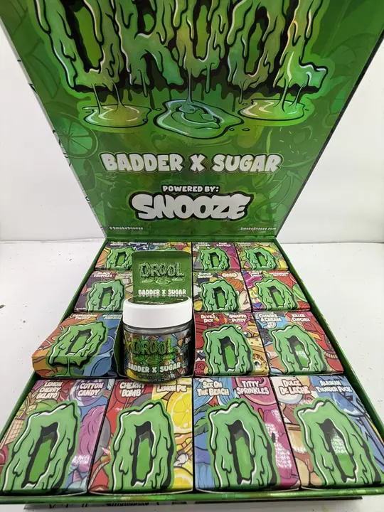 THCCarts Drool Badder x Sugar Powered by Snooze