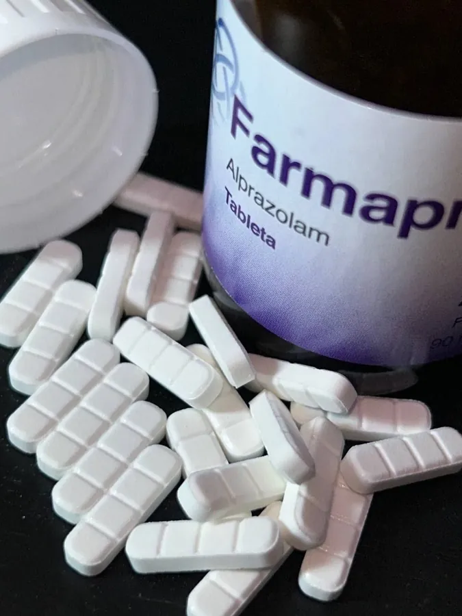 THCCarts Farmapram 90ct Alprazolam Tableta