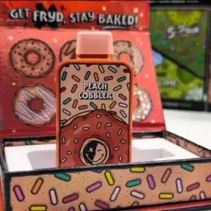 Fryd Donuts Peach Cobbler