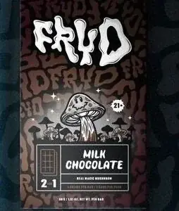 Fryd Milk Chocolate Mushroom Bar