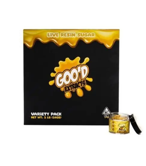 THCCarts Goo’d Extracts Live Resin Sugar 1LB