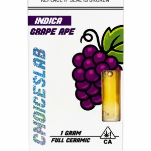 THCCarts GRAPE APE – 1G FULL CERAMIC