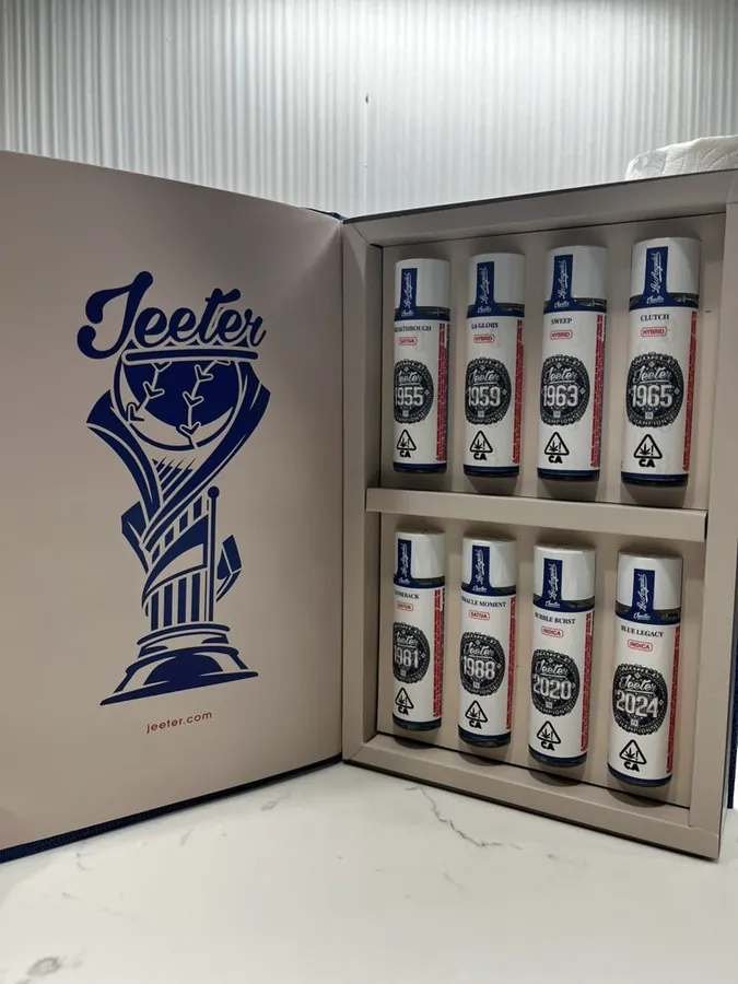 THCCarts JEETER A JOURNEY OF GLORY PRE ROLLS – JEETER X LOS ANGELES COLLAB
