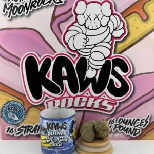 THCCarts Kaws Exotic Moonrocks Cake Edition 1 Pound