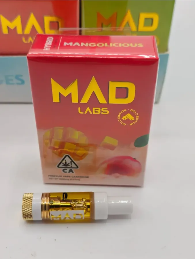 THCCarts MANGOLICIOUS (HYBRID)| 2 GRAM CARTRIDGE