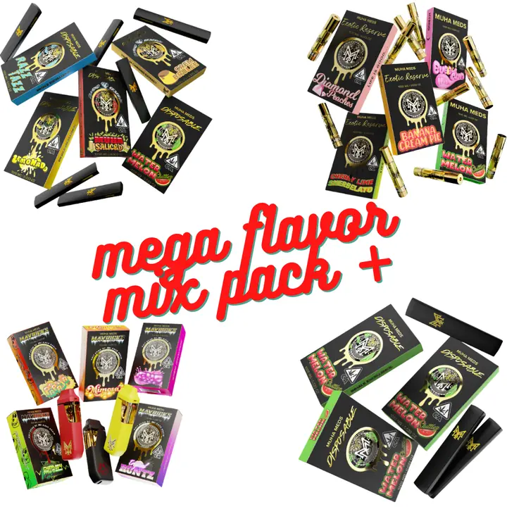 THCCarts MEGA FLAVOR MIX PACK PLUS