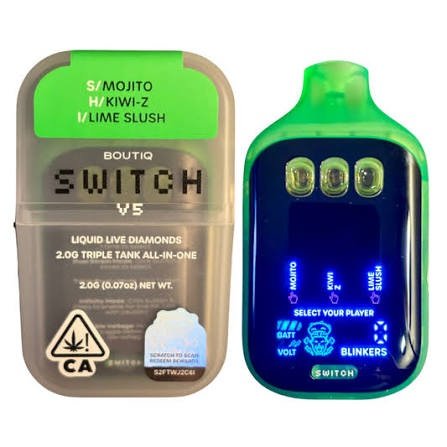 Boutiq Switch “MOJITO” (S) × “KIWI-Z” (H) × “LIME SLUSH” (I)