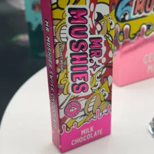 THCCarts Mr Mushies Chocolate Bars 4G