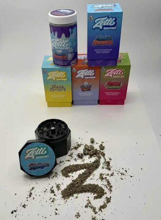 THCCarts New Zetti Snowcaps 1oz