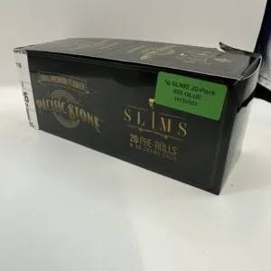 THCCarts PACIFIC STONE SLIMS PRE ROLLS – 20 PRE-ROLLS – 7G