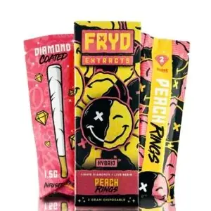 Fryd Peach Rings Fryd With Preroll