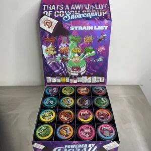 THCCarts Persy x Awful Lot of Cough Syrup Snowcaps