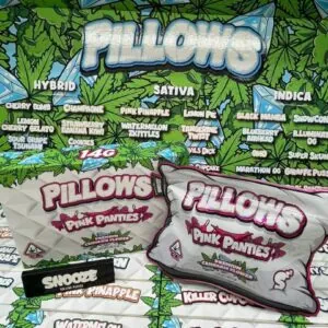 THCCarts Pillows Powered By Snooze Premium Flower 14G