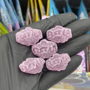 THCCarts PUFF LA GUMMIES – LIQUID DIAMOND + HASH ROSIN – 500MG