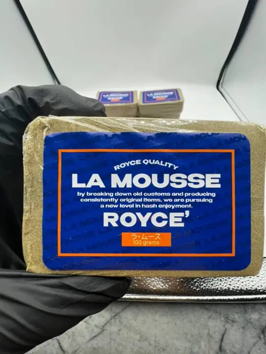 THCCarts Royce Quality La Mousse Hash 100Grams