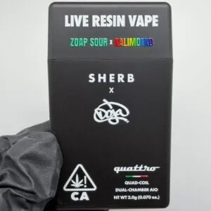 THCCarts Sherb x Doja Quattro Disposable 2G