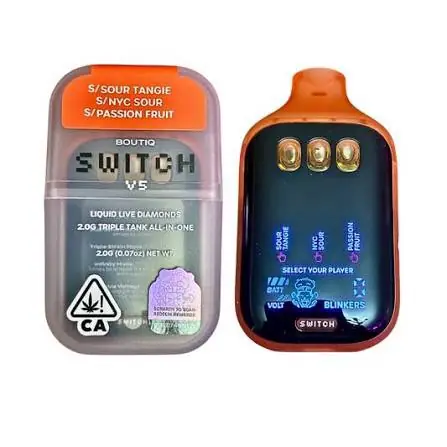 Boutiq Switch “SOUR TANGIE” (SATIVA) × “NYC SOUR” × “PASSION FRUIT” (SATIVA)