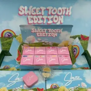 THCCarts Splitz Wax Sweet Tooth Edition (Sugar & Badder) – 3.5G