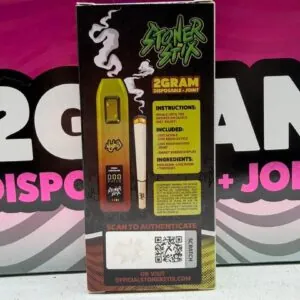 THCCarts Stoner Stix World Tour Disposable 2G With Pre Roll