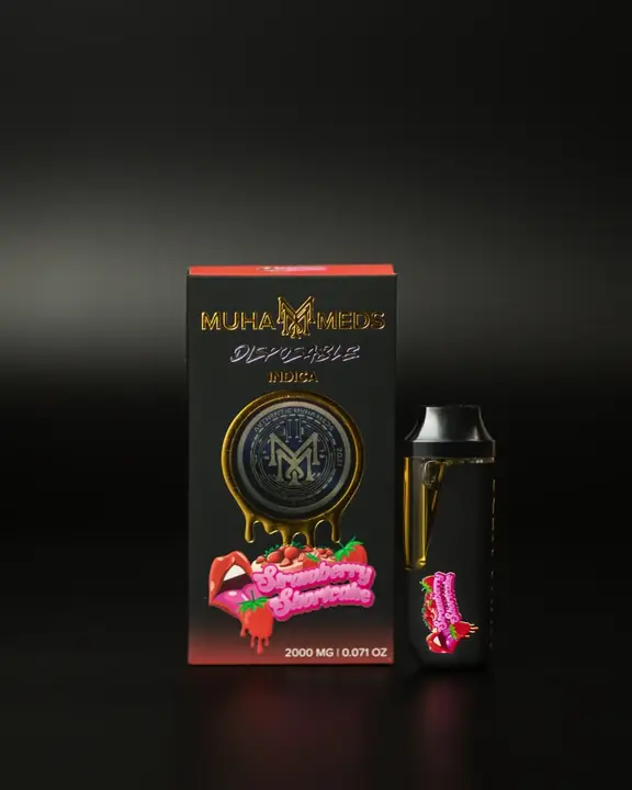 THCCarts STRAWBERRY SHORTCAKE | INDICA 2000MG THC
