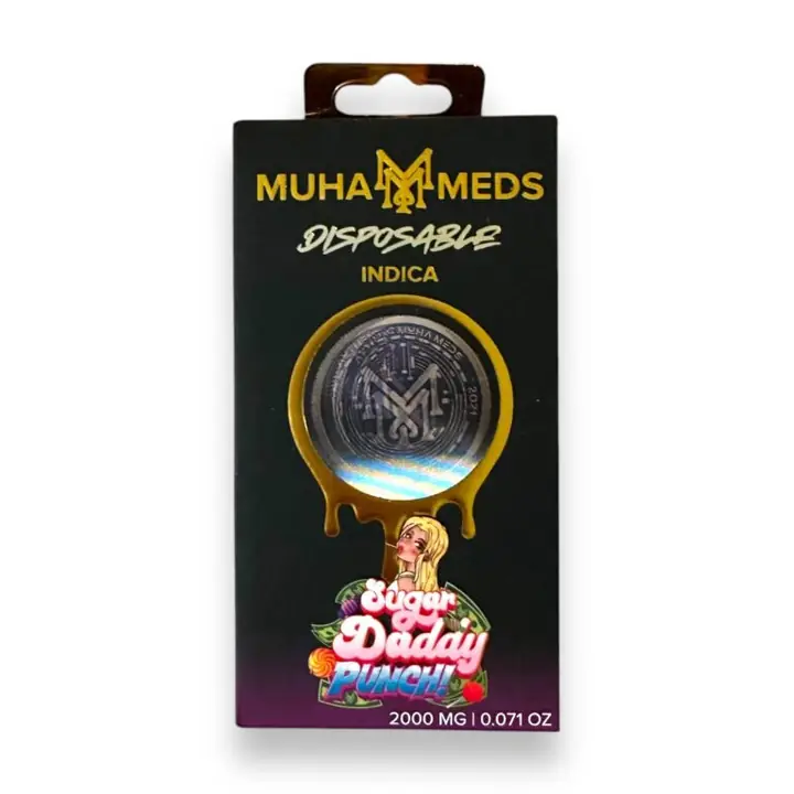 THCCarts SUGAR DADDY PUNCH | INDICA 2000MG THC