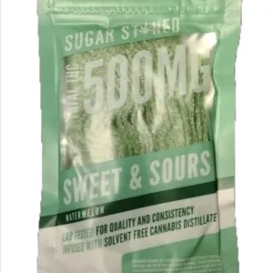 THCCarts Sugar Stoned Gummies 500MG
