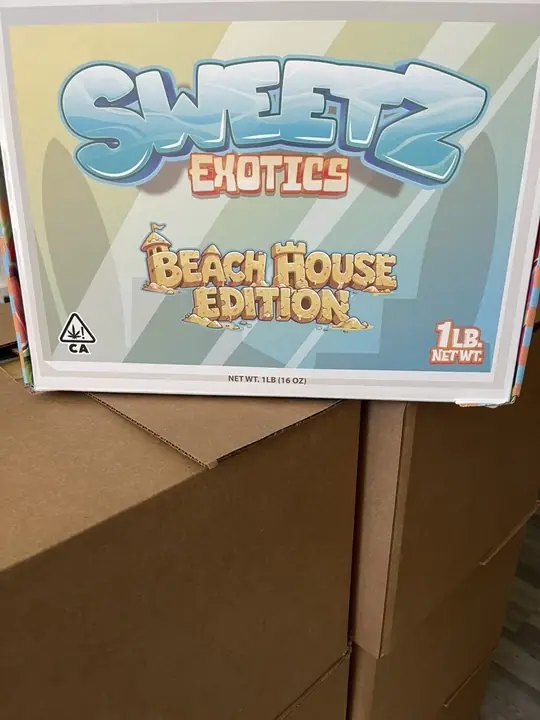 THCCarts Sweetz Exotics Beach House Edition