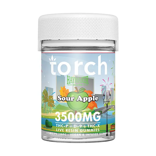 THCCarts Torch Haymaker Blend Gummies 3500MG