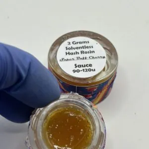 THCCarts TRIPII EXTRACTS 2G SOLVENTLESS HASH ROSIN