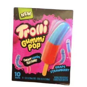 THCCarts Trolli Gummi Pop – 10 Pop Box
