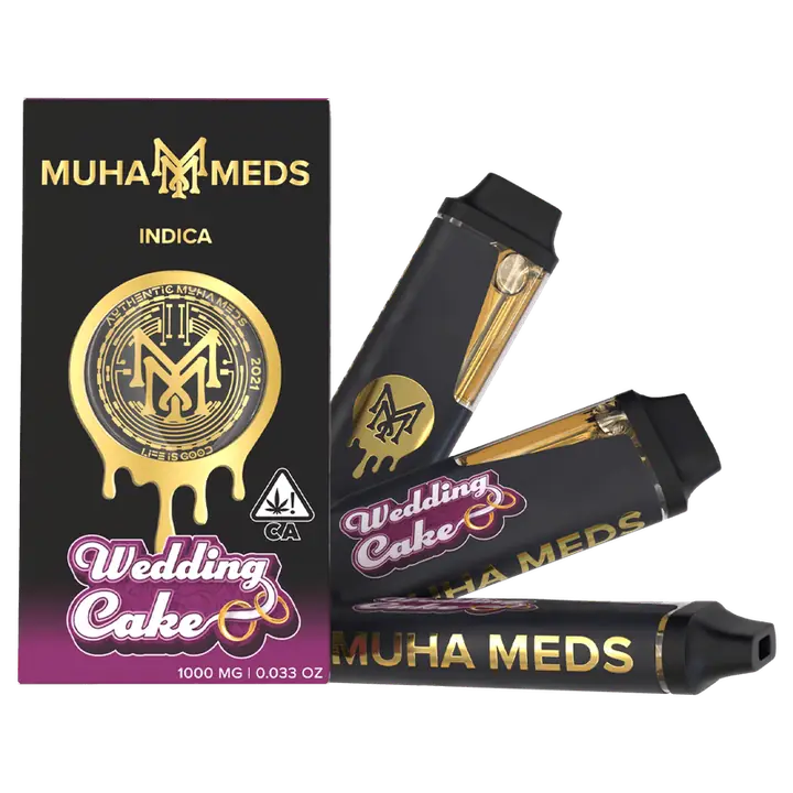 THCCarts WEDDING CAKE | INDICA 2000MG THC