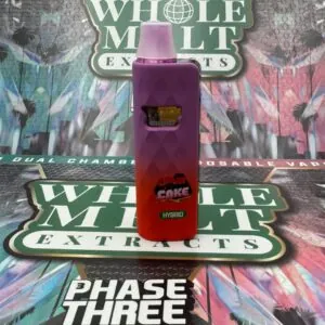 THCCarts Whole Melt Extracts Phase Three Disposable V3 – 2G Premium Vape